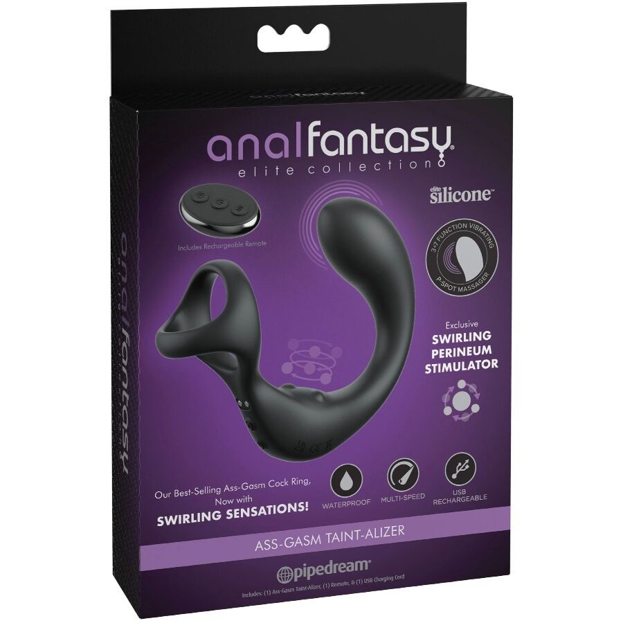 Thumbnail: ANAL FANTASY ELITE COLLECTION - MASAJEADOR ANAL VIBRADOR CON CONTROL REMOTO
