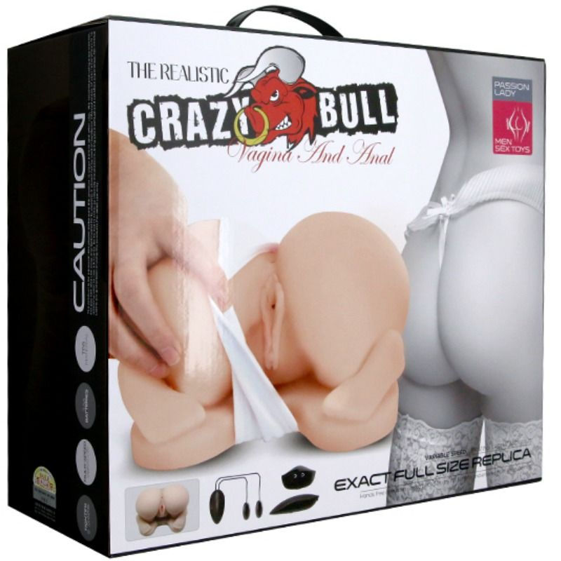Thumbnail: CRAZY BULL - TRASERO REALÍSTICO POSICIÓN PERRITO DOBLE CANAL