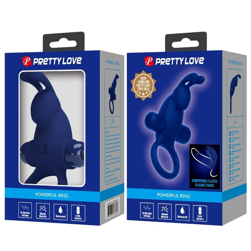 Thumbnail: PRETTY LOVE - JIRO ANILLO RABBIT CON VIBRACIÓN AZUL