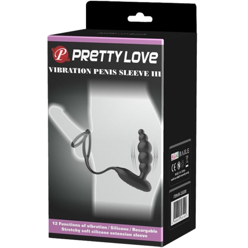 Thumbnail: PRETTY LOVE - ANILLOS PENE CON PLUG VIBRADOR