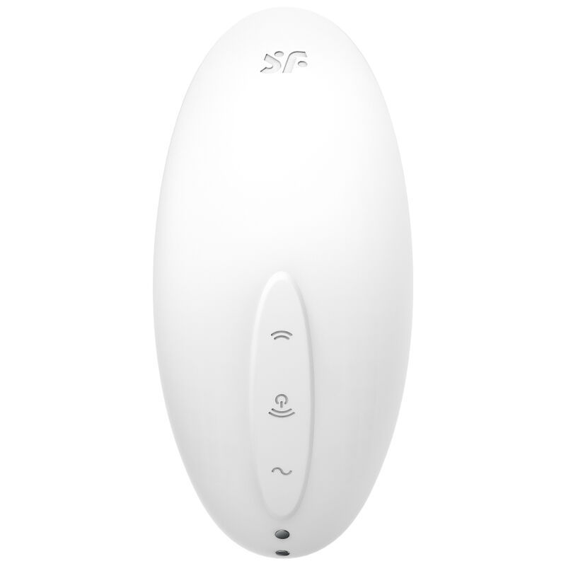 Thumbnail: SATISFYER - VULVA LOVER 2 ESTIMULADOR Y VIBRADOR BLANCO