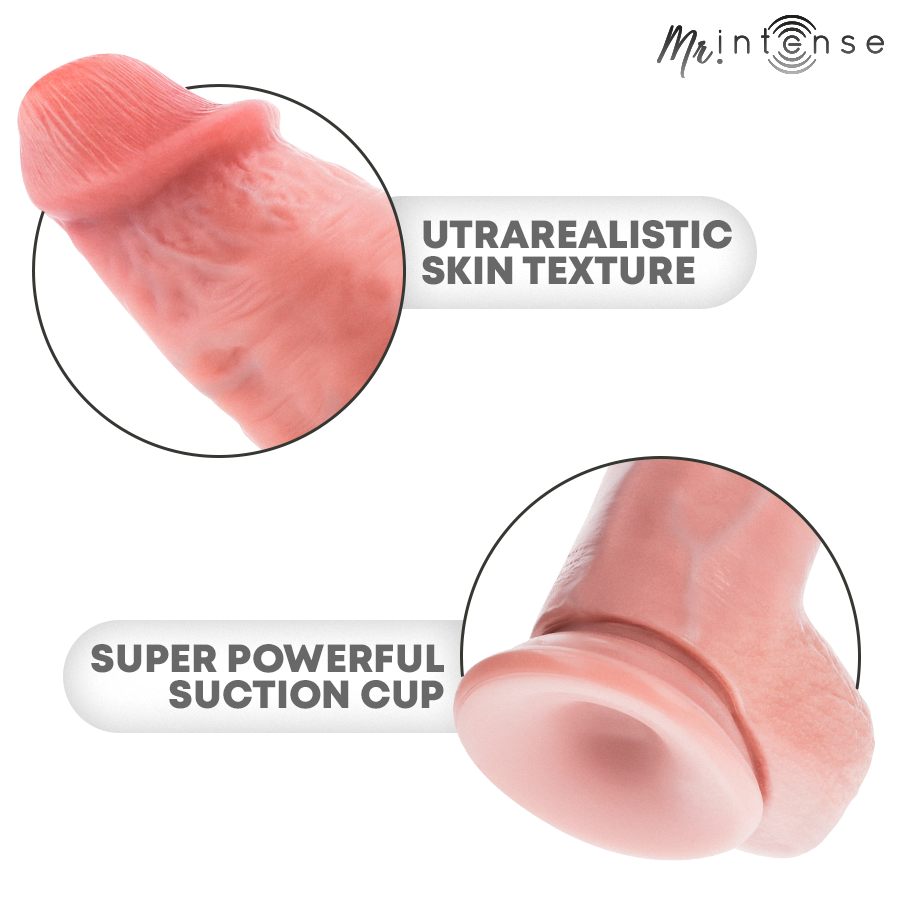 Thumbnail: MR INTENSE - EXTRABIG SPENCER DILDO SILICONA 28 CM -Ø- 7.3 CM