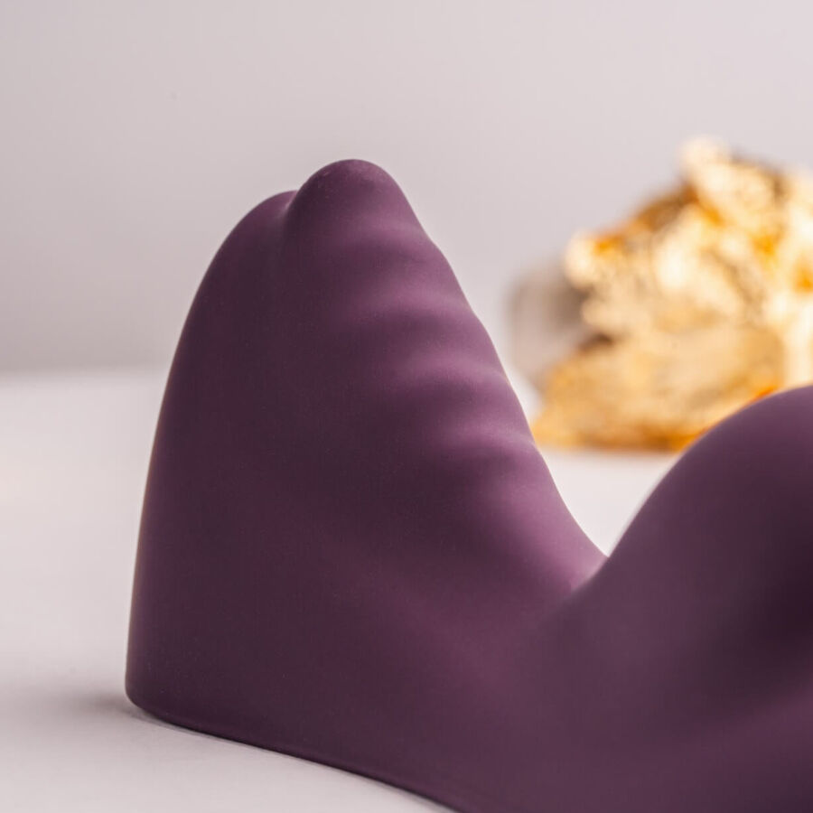 Thumbnail: ROCKS- OFF - RUBY GLOW VIBRADOR SIT-ON MORADO