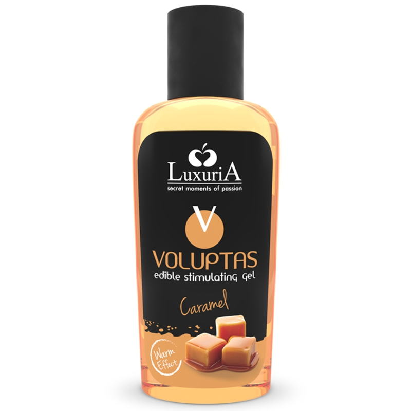 INTIMATELINE LUXURIA - VOLUPTAS GEL MASAJE COMESTIBLE EFECTO CALOR - CARAMELO...
