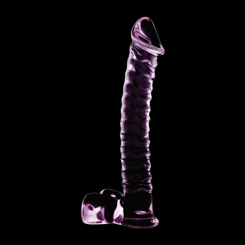 Thumbnail: NEBULA SERIES BY IBIZA - MODELO 23 DILDO CRISTAL ROSA 21.5 CM -O- 4 CM