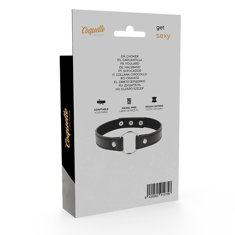 Thumbnail: COQUETTE CHIC DESIRE - COLLAR CUERO VEGANO ACCESORIO WOMAN