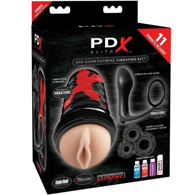 Thumbnail: PDX ELITE - KIT ASS-GASM EXPLOSION DISEÑO VAGINA