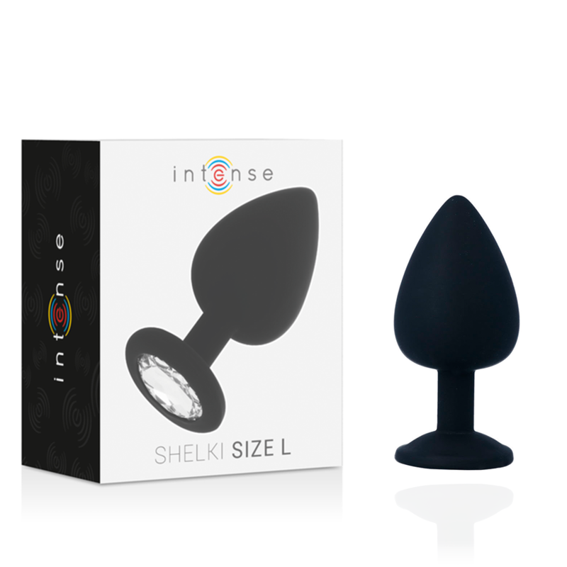 Thumbnail: INTENSE - SHELKI L PLUG ANAL NEGRO