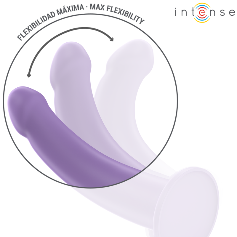 Thumbnail: INTENSE - EDDIE VIBRADOR 17,5 CM 10 VIBRACIONES MORADO CONTROL REMOTO