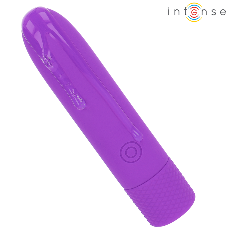 Thumbnail: INTENSE - SYMONE BALA VIBRADORA RECARGABLE POR USB 8 VIBRACIONES MORADO 10 X ...
