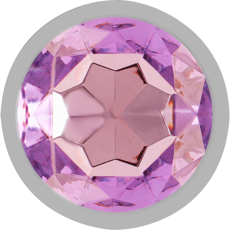 Thumbnail: INTENSE - PLUG ANAL METAL ALUMINIO CON CRISTAL VIOLETA TALLA L