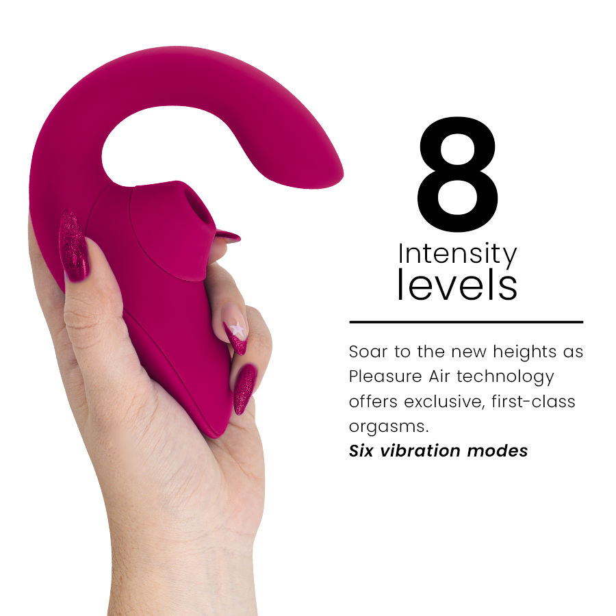 Thumbnail: WOMANIZER - BLEND ESTIMULADOR VIBRADOR RABBIT FUCSIA
