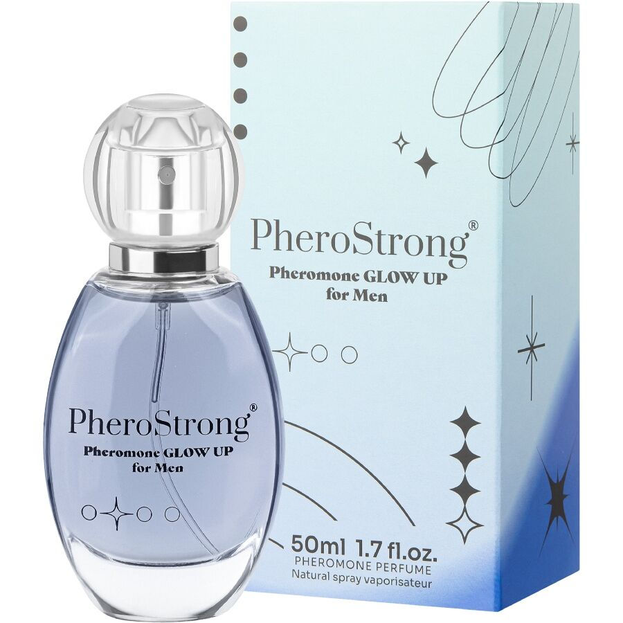 PHEROSTRONG - GLOW UP PERFUME CON FEROMONAS PARA HOMBRE 50 ML