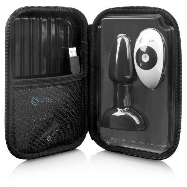Thumbnail: B-VIBE - RIMMING CONTROL REMOTO ANAL PLUG PETITE NEGRO
