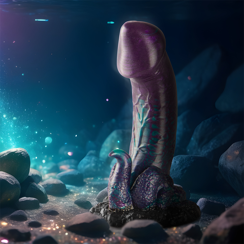 Thumbnail: EPIC - BASILISK DILDO DOBLE PLACER ESCAMOSO TAMAÑO PEQUEÑO
