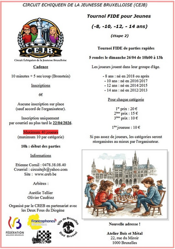 2ème étape du CEJB 2026