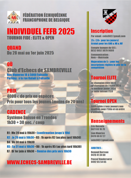 Individuels FEFB 2025