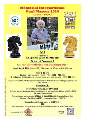 Memorial International Marcus Paul