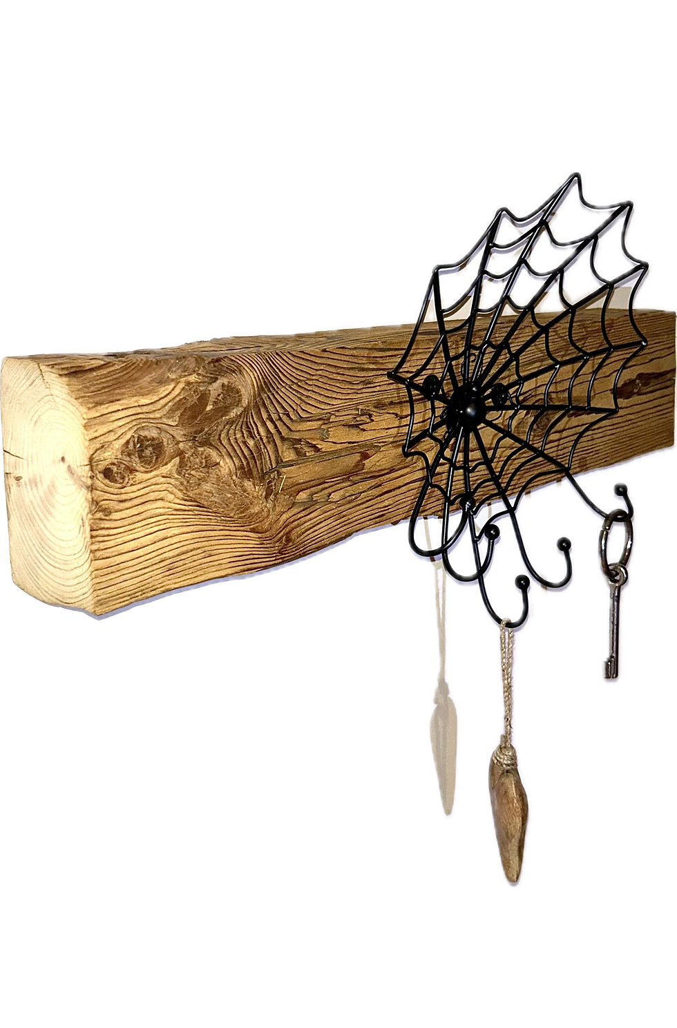 Miniaturbild: Spinnennetz Schlüsselhaken