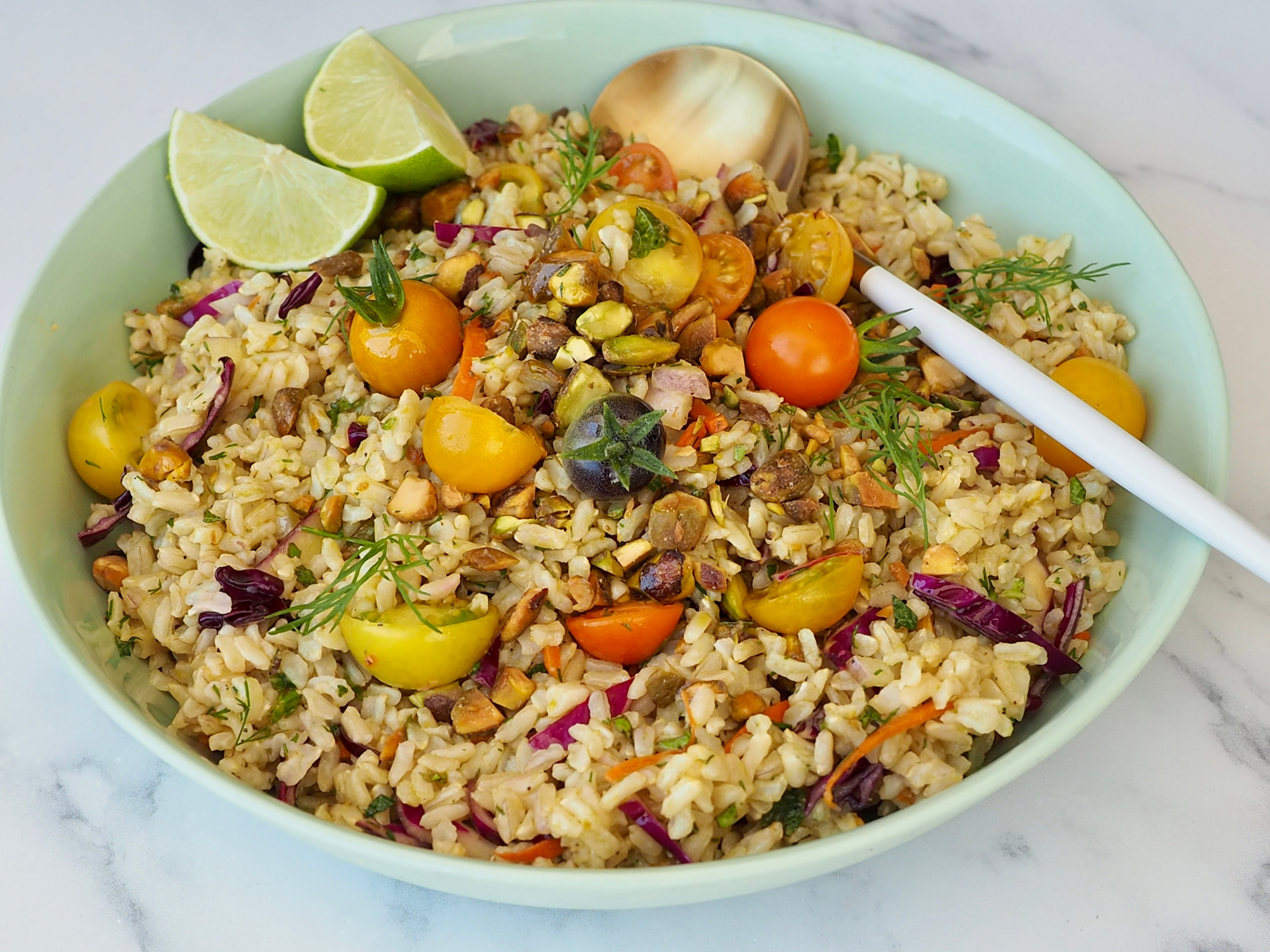 Pistachio Rice Setton Farms Recipe: Pistachio and Herb Rice Salad