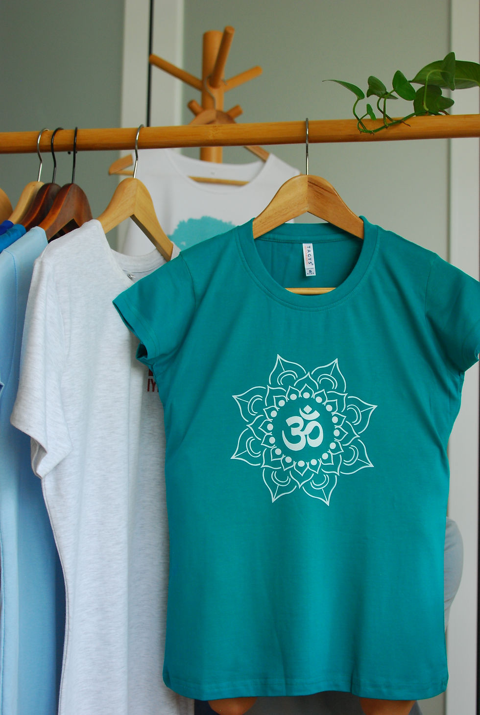 Thumbnail: India Om (Round-Neck) T-Shirt