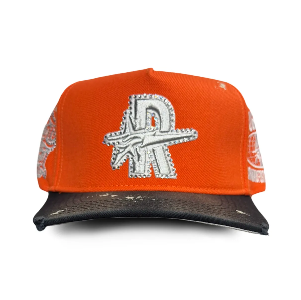 rough-play Hat - Orange/Black