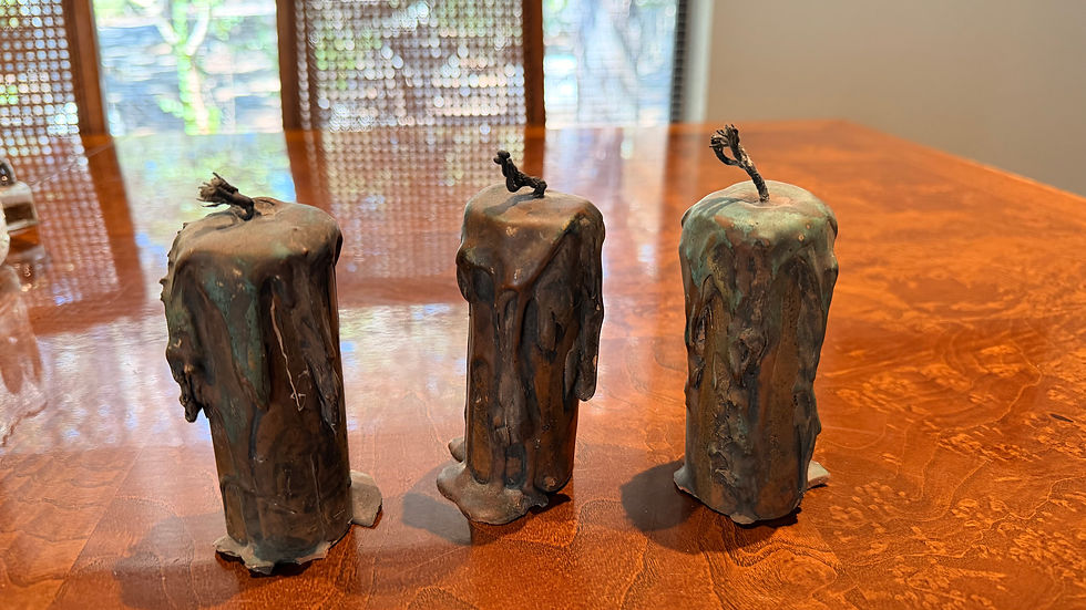 Thumbnail: Vintage Wooden Candles