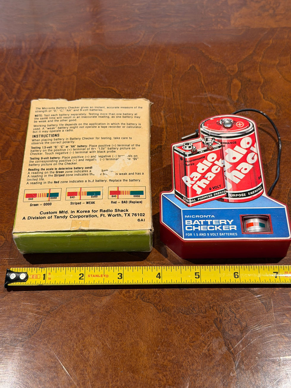Thumbnail: Radio Shack Battery Checker