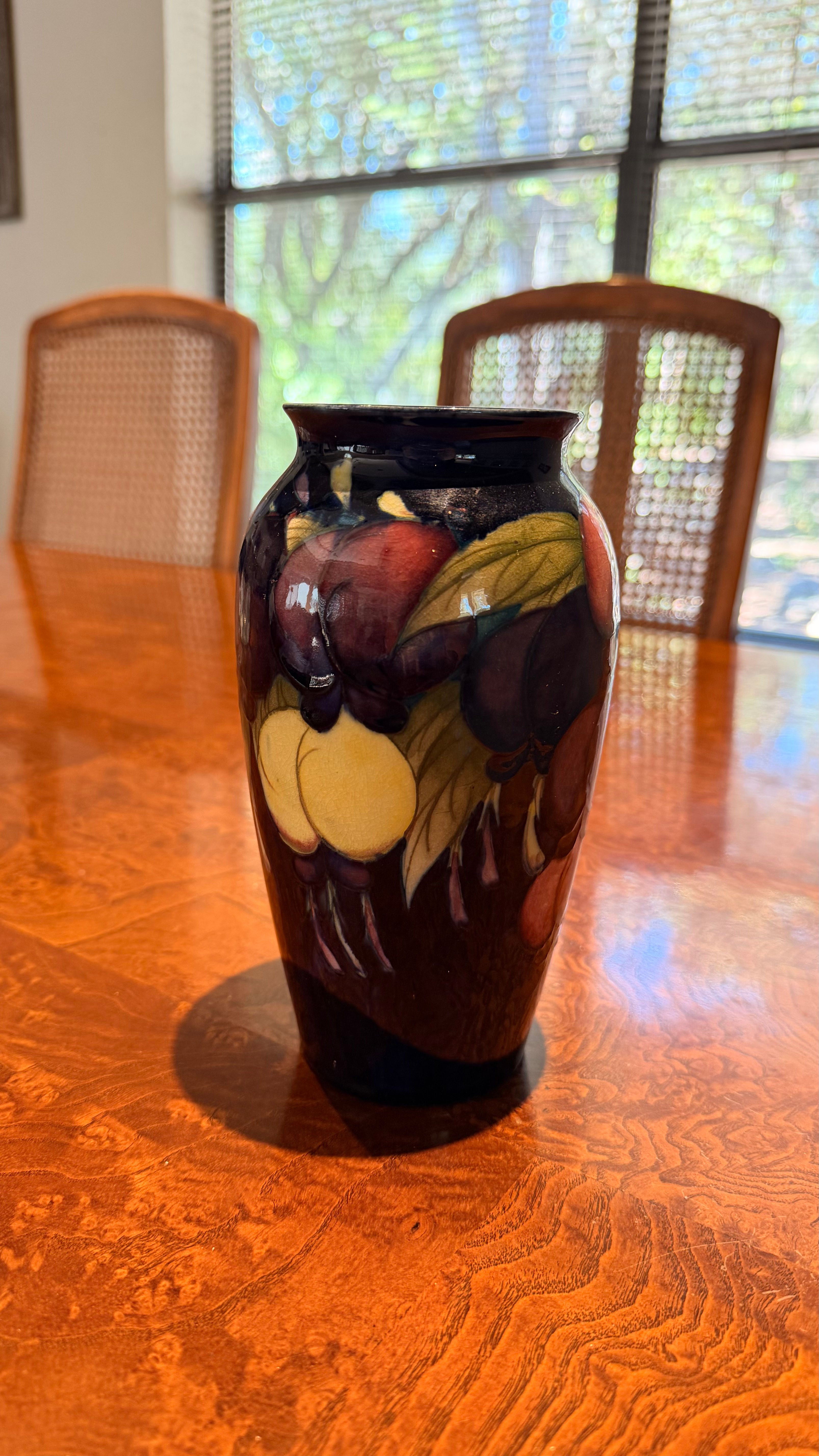 Moorcroft Wysteria & Plum Vase