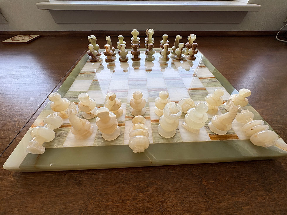 Thumbnail: Marble Chess Set