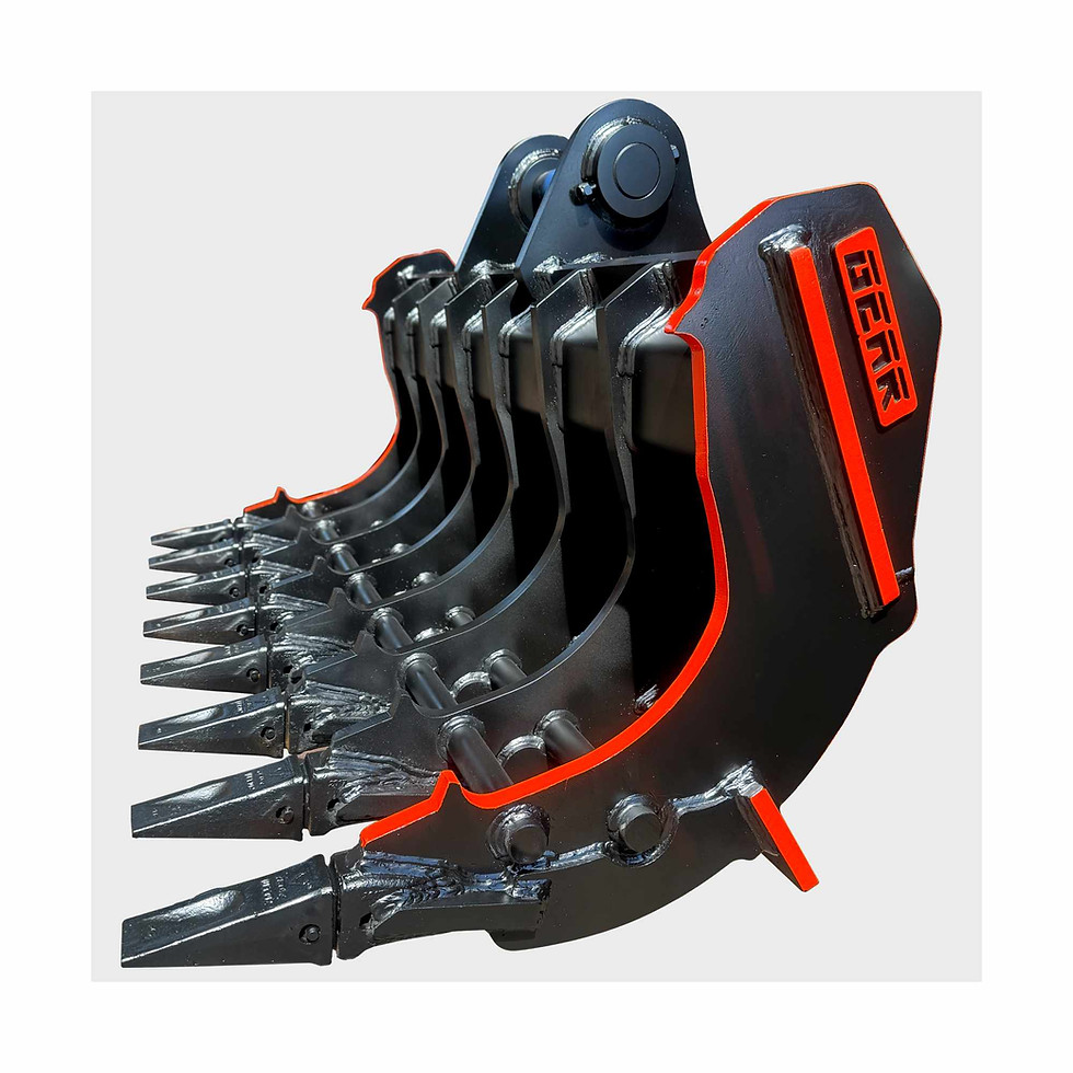 Multi-Purpose Rake Excavators 6.5-9T - Gear Attachments