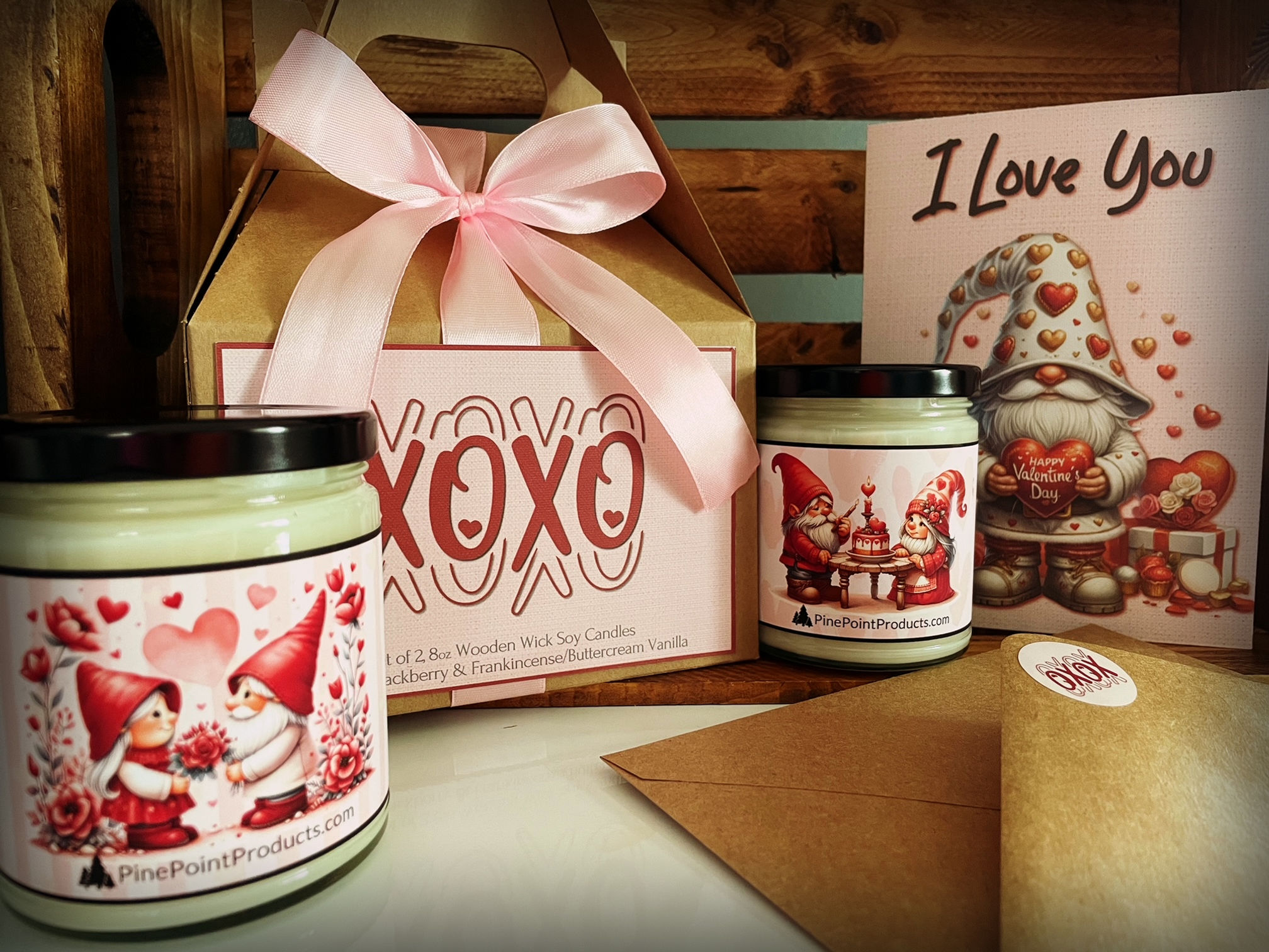 XOXO Valentines Day Gift Set