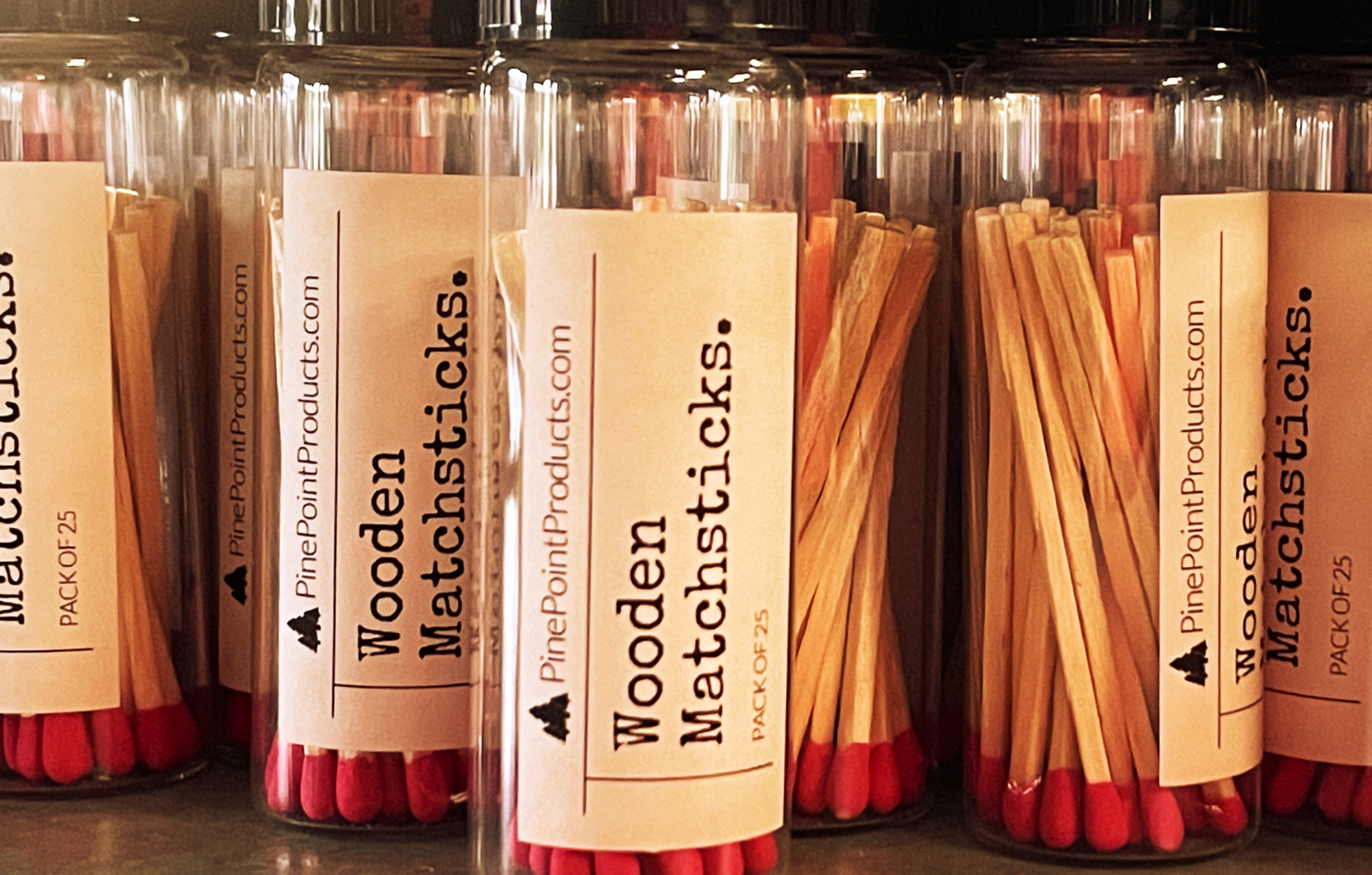 Wooden Matchsticks & Candles Kingston, Ontario Pine Point Products