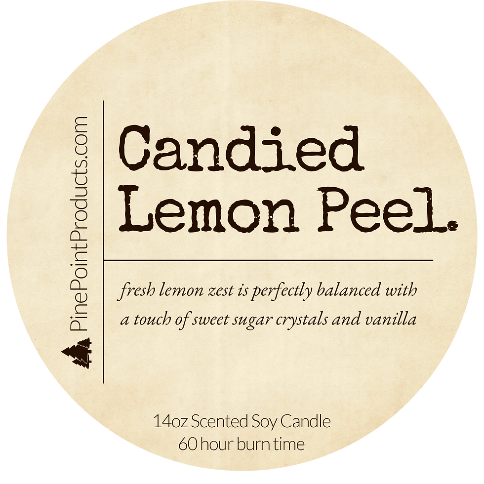 Thumbnail: Candied Lemon Peel - 3 Wick Candle