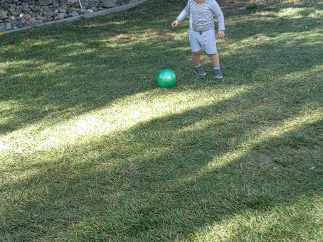 Remy plays soccer