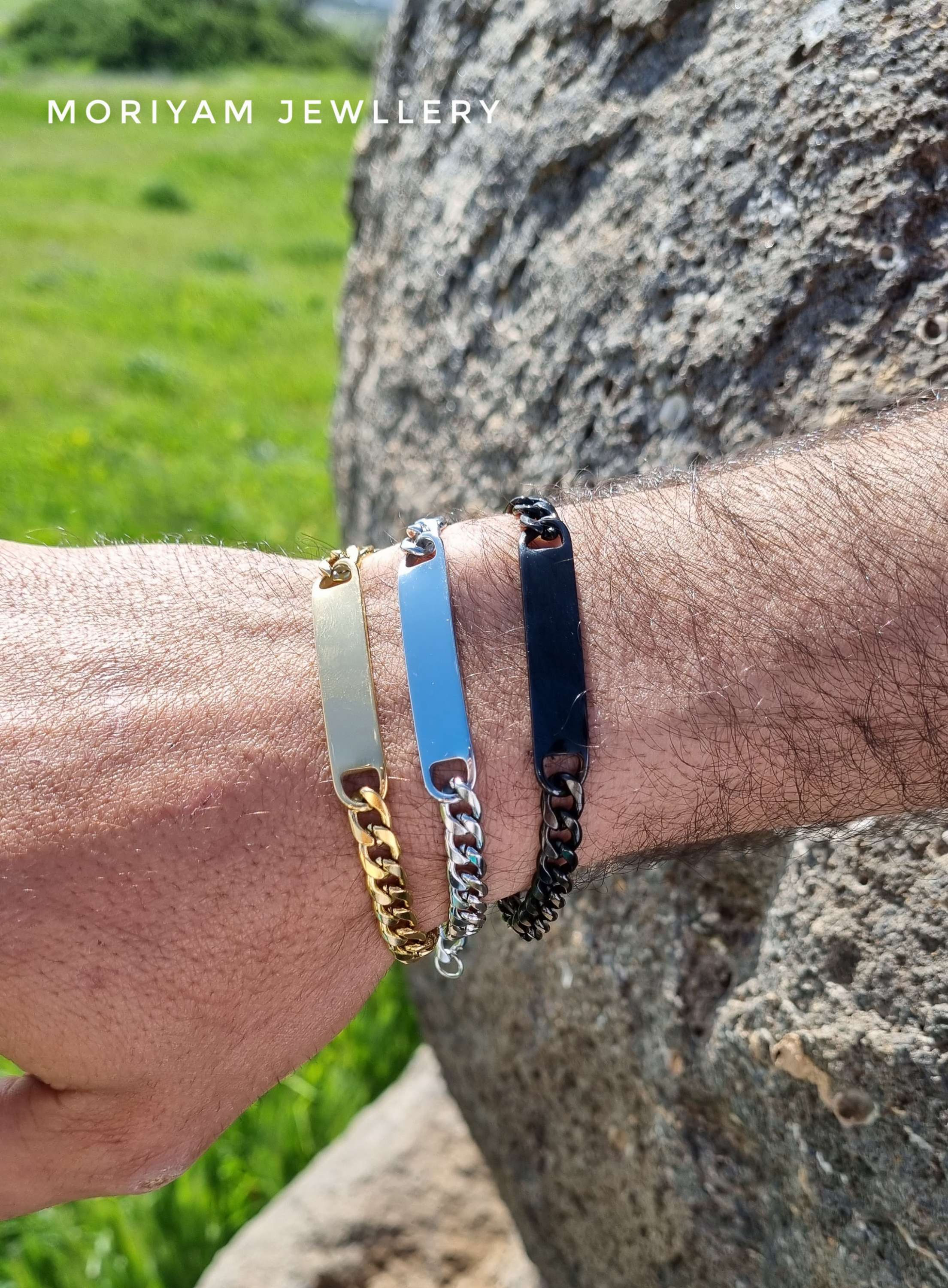 צמיד גורמט קלאסי לחריטה אישית!