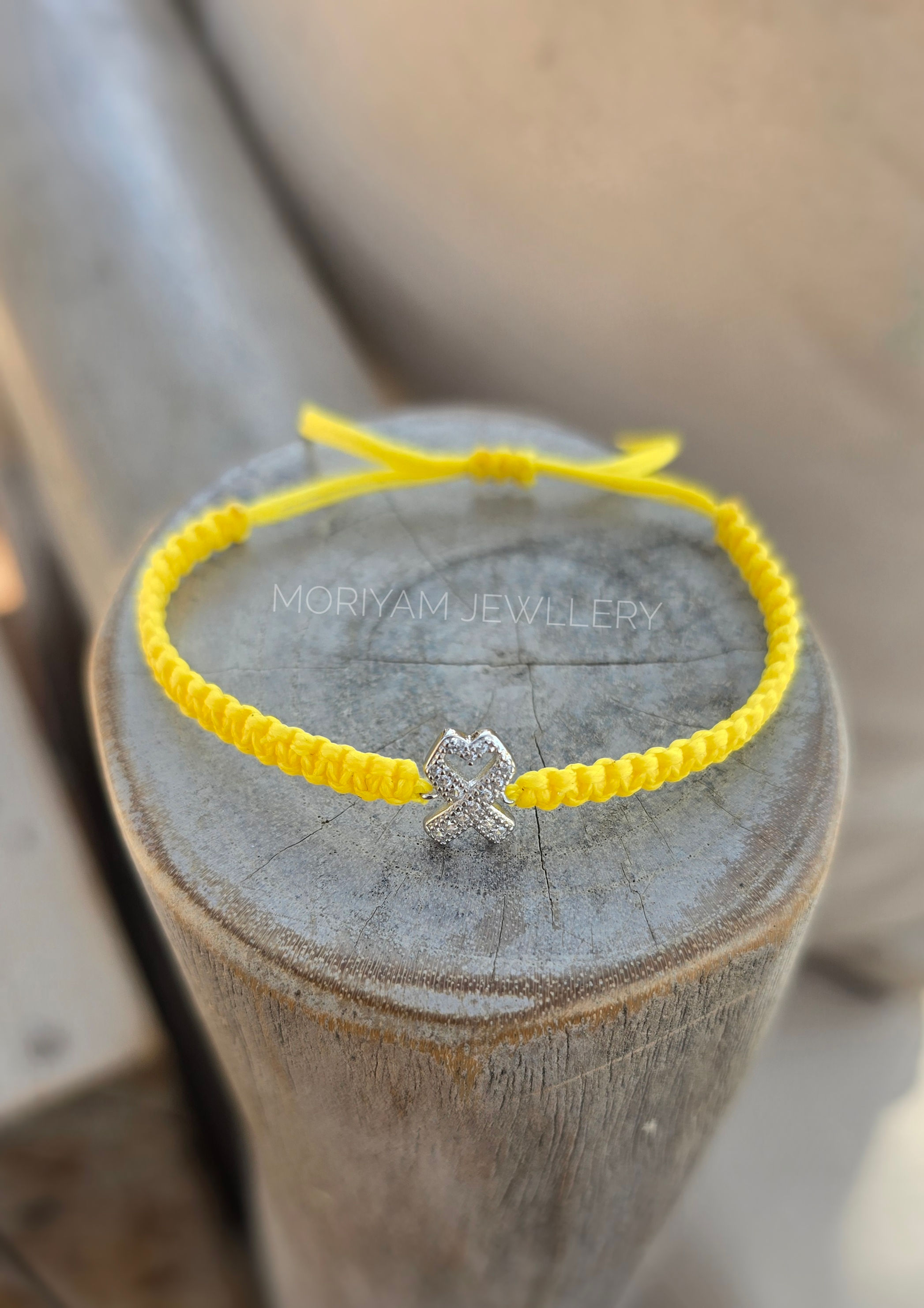 צמיד מקרמה סרט צהוב הזדהות חטופים