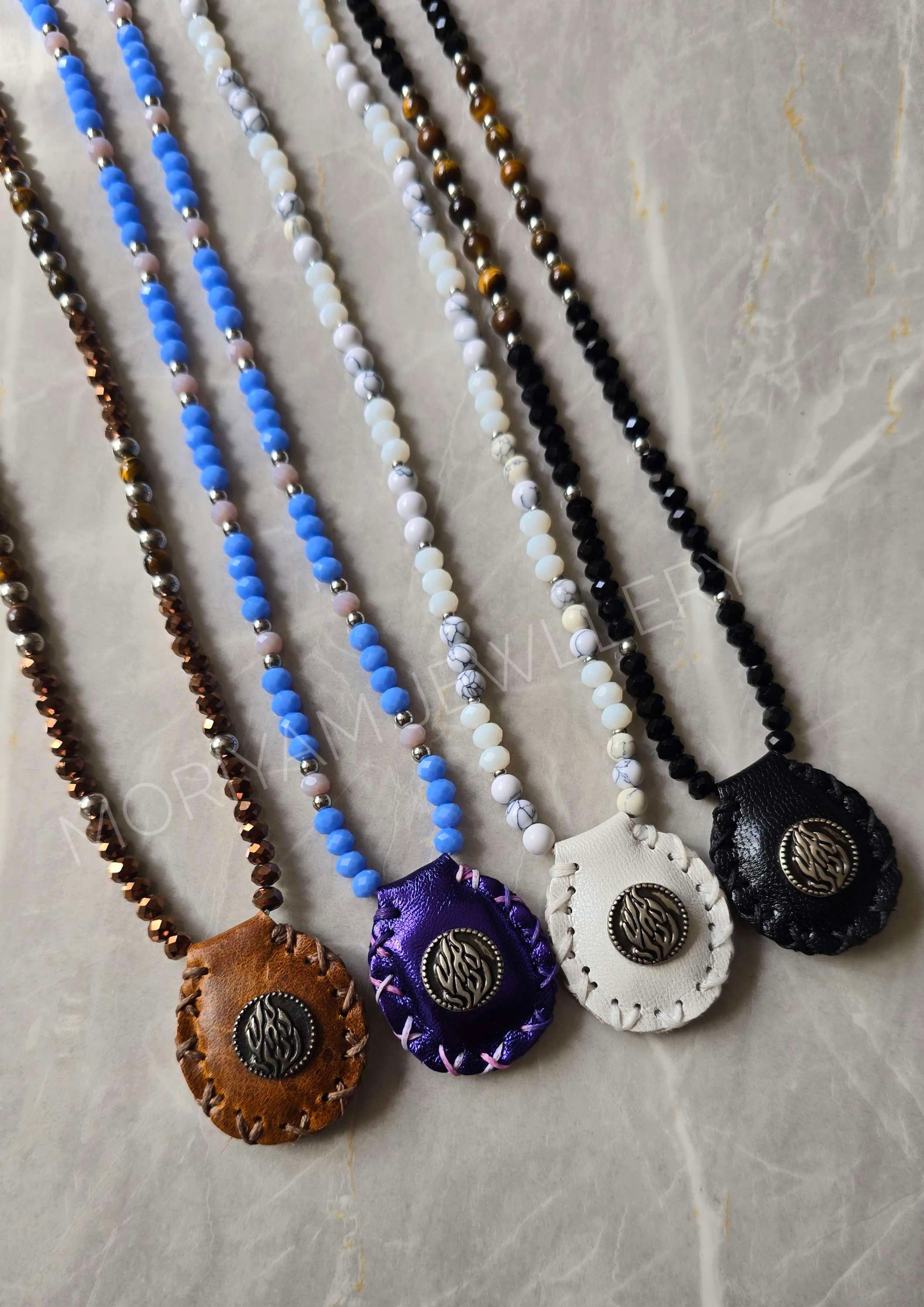 שרשרת קמע האש שלי חרוזים