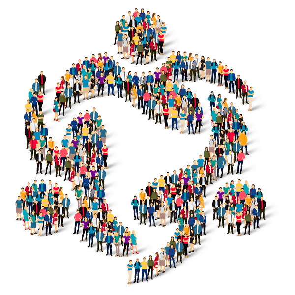 Many people connect together to evolve the ecosystem of Human Services Industry