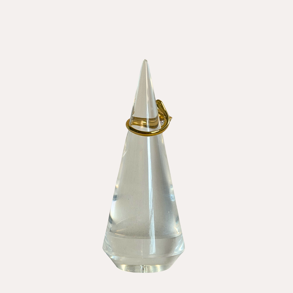 Thumbnail: Solitaire Zircon Rings Stainless Steel Waterproof Hypoallergenic Fashion Luxury