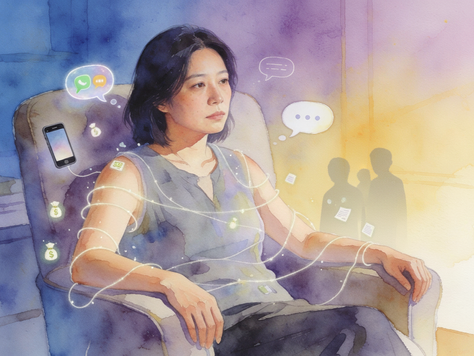 當界線變得模糊，疲累就會悄悄累積