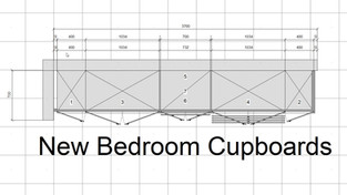 Bedroom Cupboards Floor Plan 001