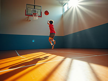 Beneficios de la práctica del baloncesto para niños pequeños