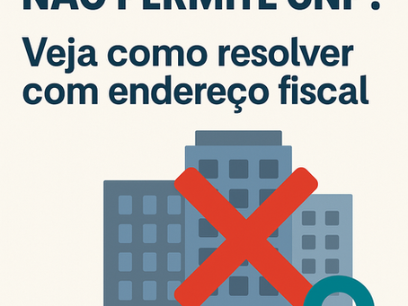 Seu condomÃnio não permite CNPJ? Veja como resolver com endereço fiscal