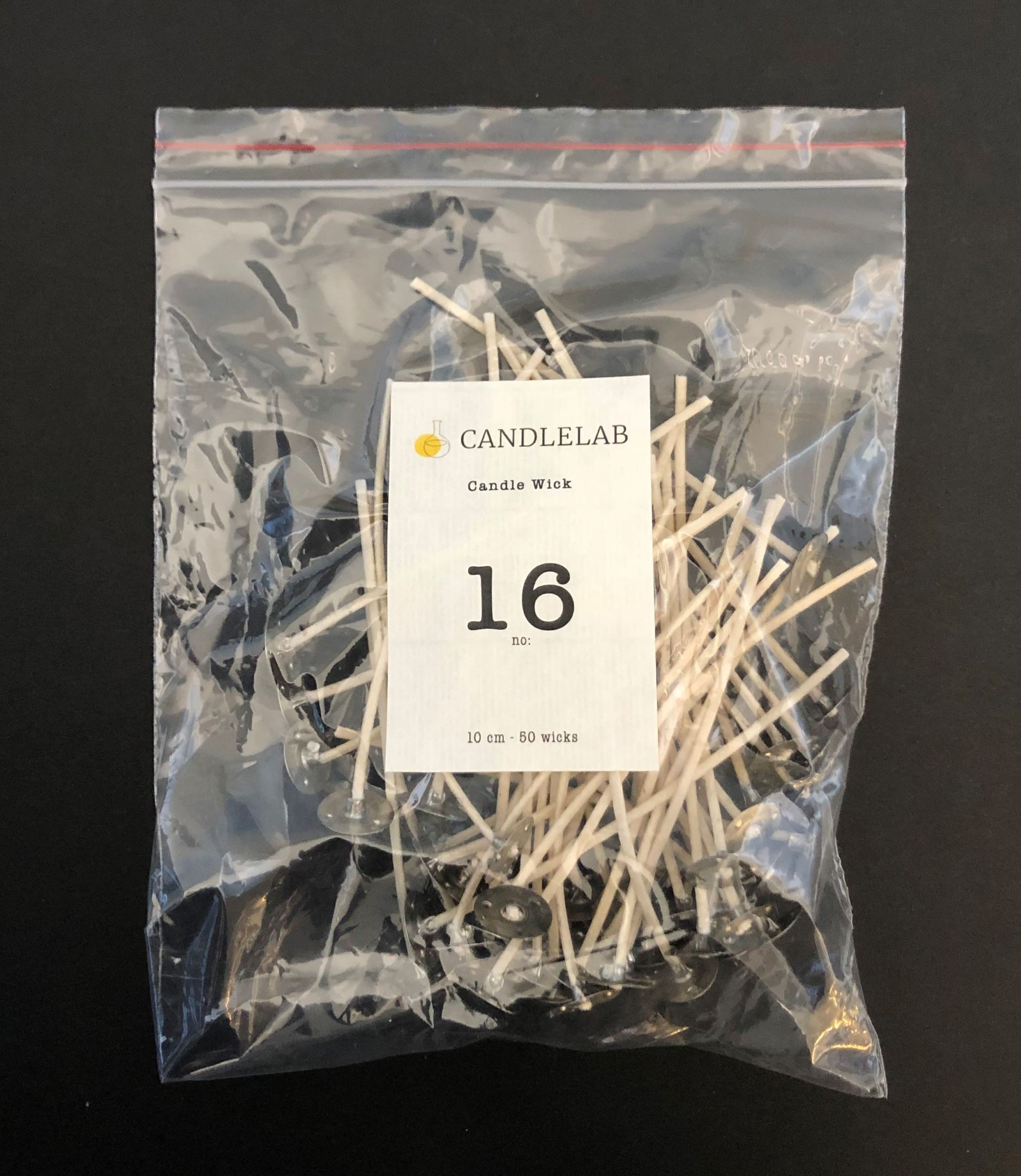 Candle Wick No 16 - 50 pieces