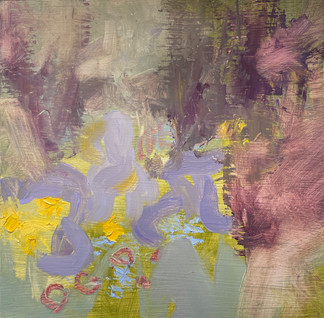 'Janes garden 3', oil on panel, £. Josie Gould.jpeg
