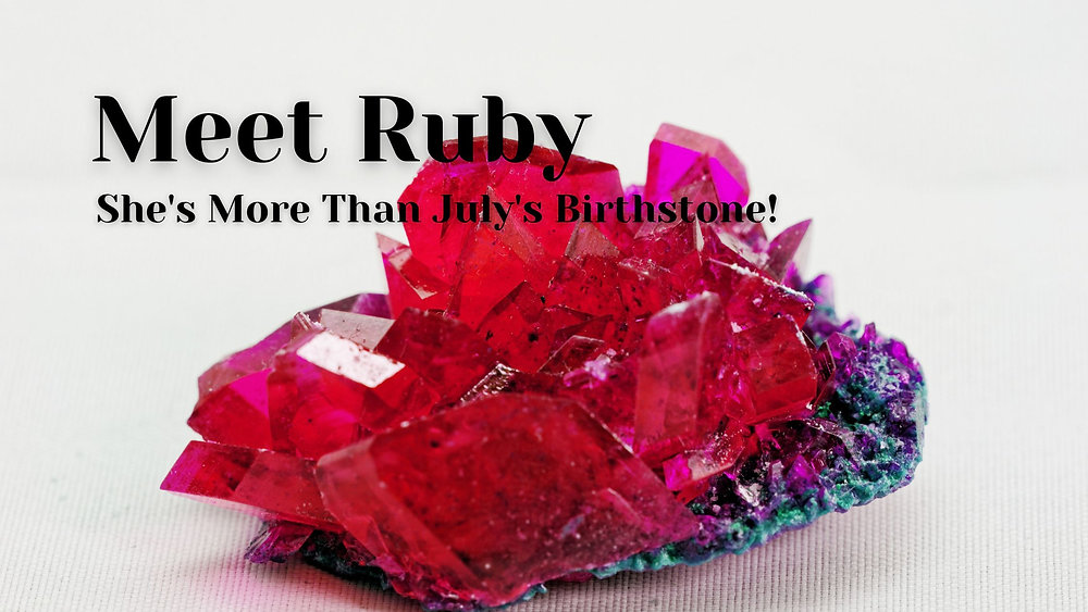 Meet Ruby. She's More Than July's Birthstone