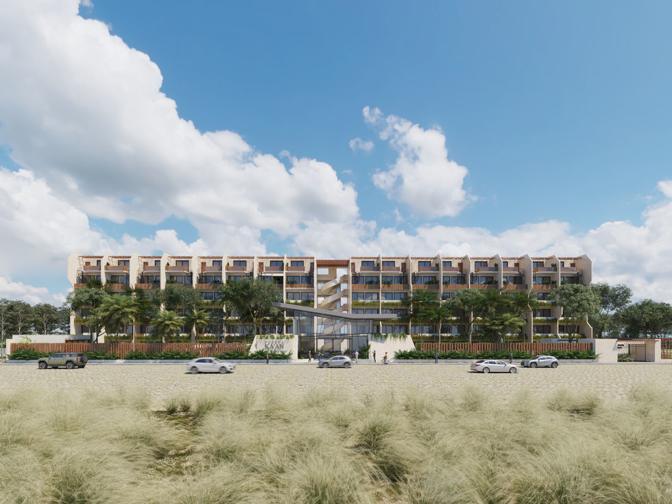 1.-Exteriores (día) Fachada frontal