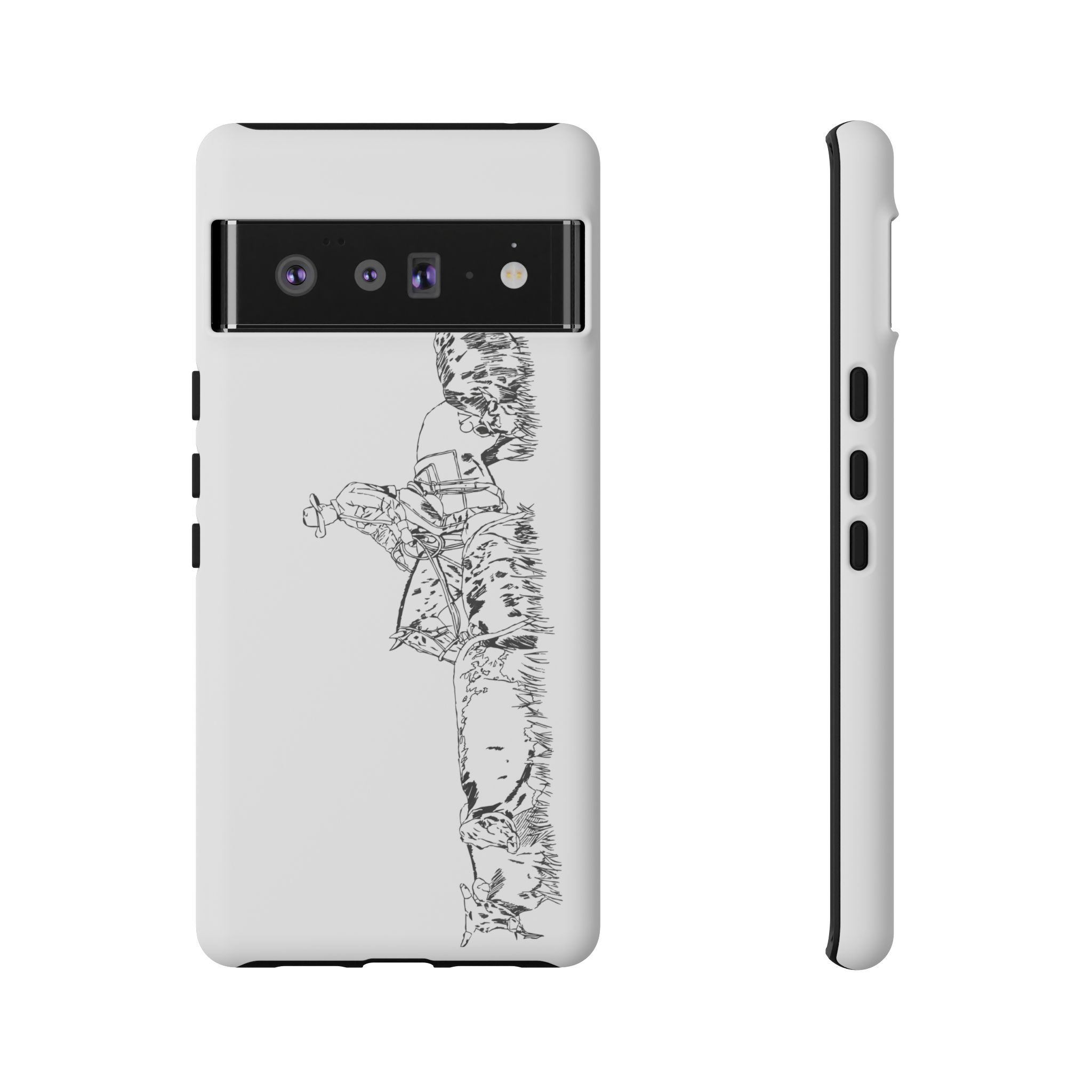 Out On The Range - White Phone Google Pixel Case