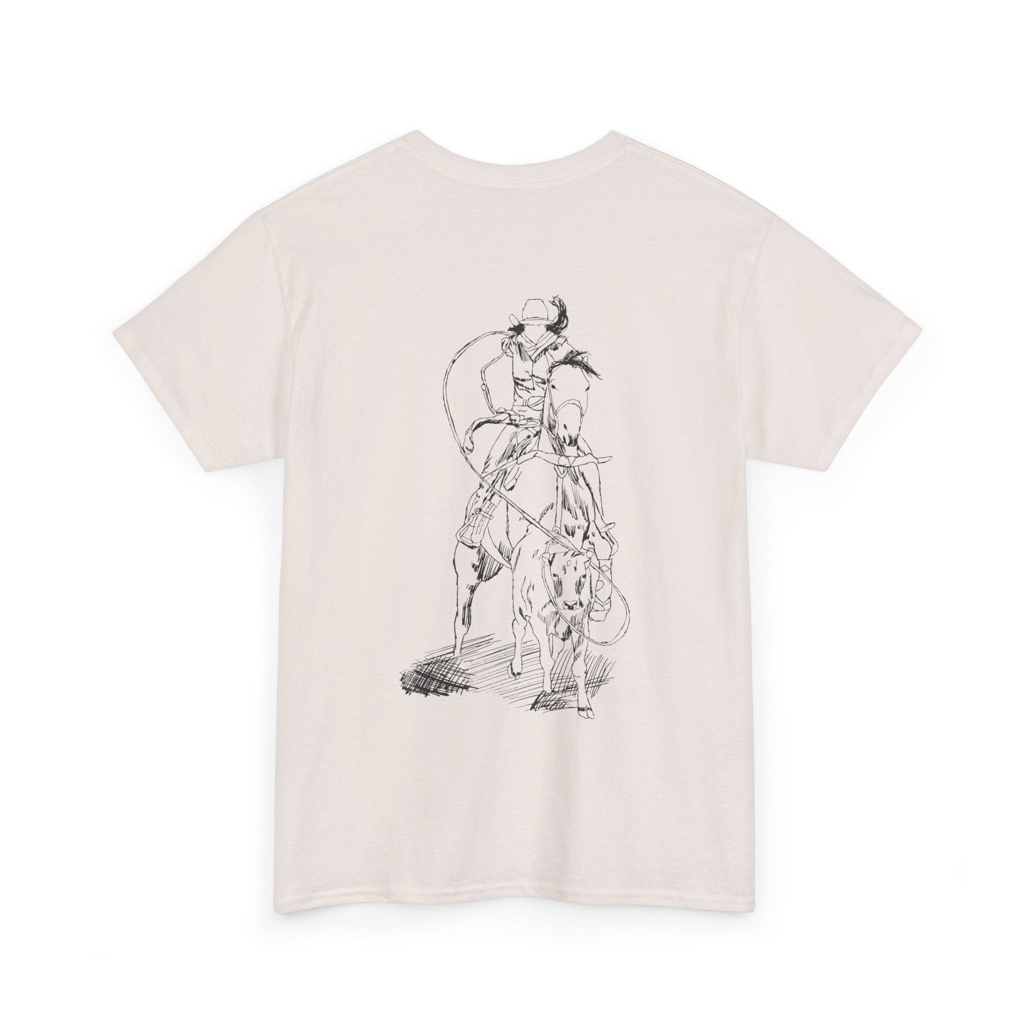Cowboy Precision - Men's Heavy Cotton Tee